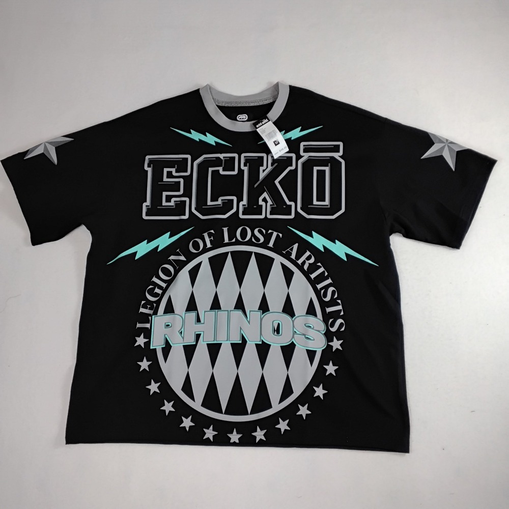 Ecko Unltd Legion Of Lost Artists Mens Black Medium T Shirt EO15K1877 NWT